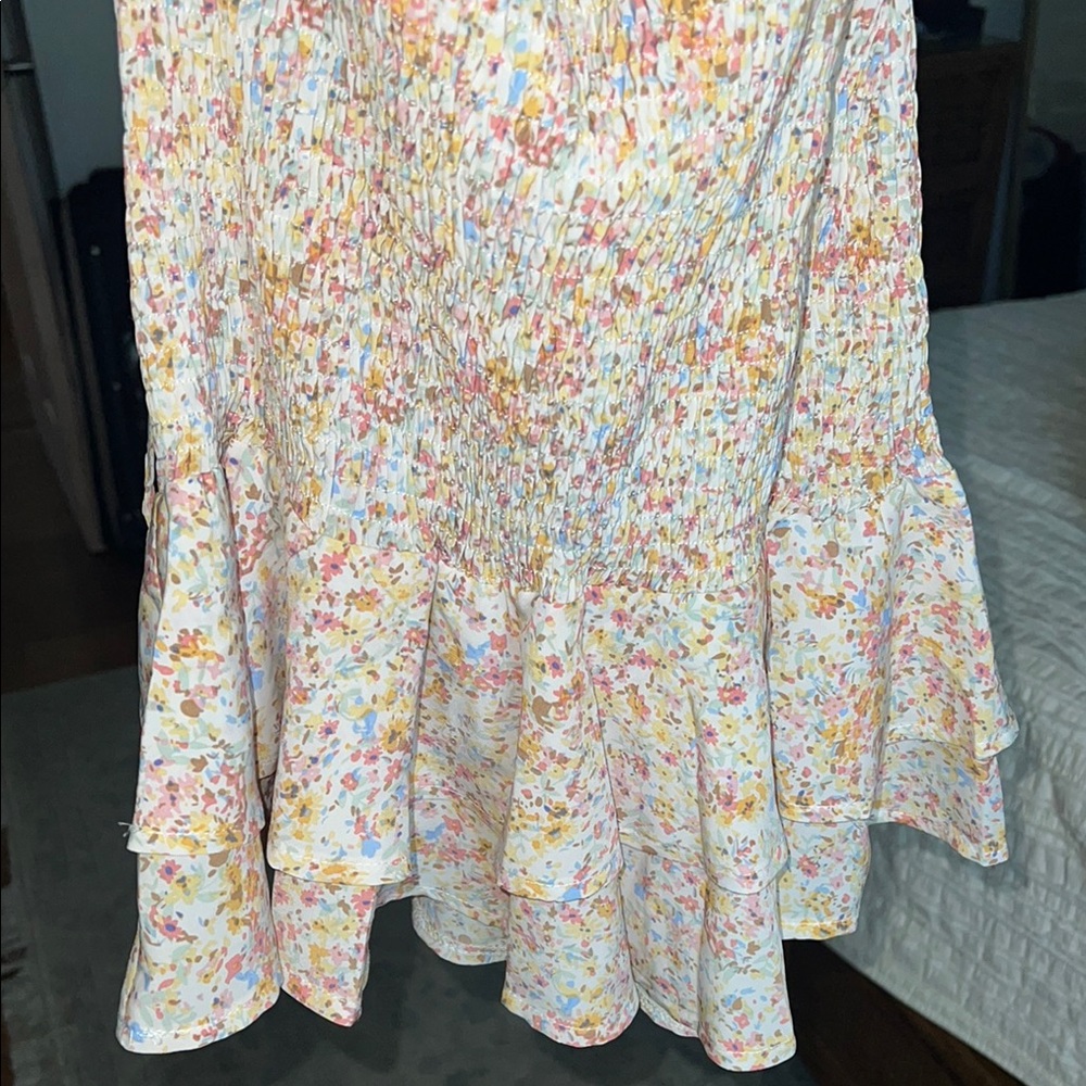 Floral Ruffle dress